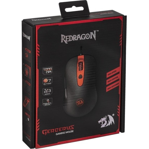 Мышь Redragon проводная игровая  Gerderus оптика,7кнопок,7200dpi 70241 70241 #3