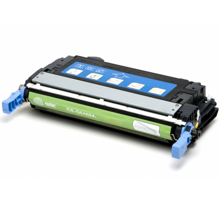 Тонер-картридж Cactus CS-Q6462A желтый для HP CLJ 4730 (12000стр.) CS-Q6462A CS-Q6462A
