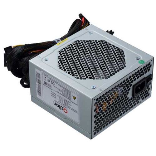 Блок питания QDION ATX , 700W 85+ real,12cm fan, 24+4pin, CPU4+4,PCI-E 6+2 to 6+2pin,5*sata,3*molex,1*fdd pin, input 230V,I/O switch, power cord 1.5m OEM QD700 85+ QD700 85+