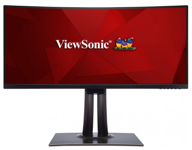 Монитор ViewSonic 34"  VA LED изогнутый, 3440x1440, 5ms, 400cd/m2, 178°/178°, 3000:1, 20Mln:1, HDMI*2, DP, USB-Hub, USB-C, Frameless, Tilt, Swivel, HAS, Black VP3481 VP3481 #6