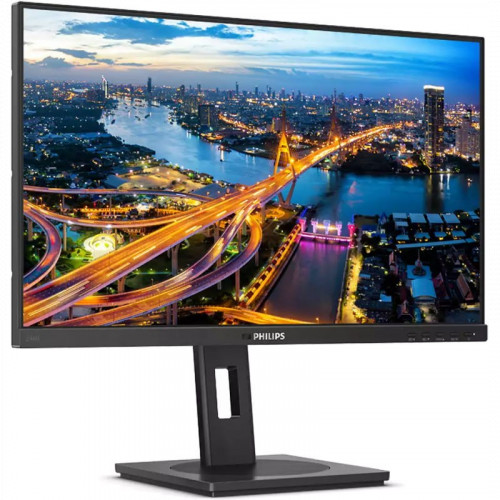 Монитор Philips 23.8" 246B1 IPS 2560x1440 75Hz 4ms 178/178 250cd 1000:1 8bit 2xHDMI1.4 DisplayPort1.4(in/out) RJ-45 3xUSB3.2 USB-C(90W) 2x2W Pivot VESA 246B1/00 246B1/00 #3