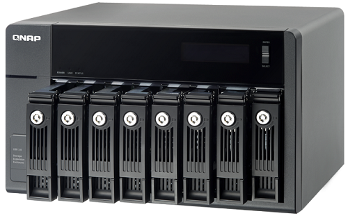 Модуль расширения QNAP USB 3.0, 8 отсеков для HDD, настольный, для TVS-x82, TVS-x71, TVS-x63, TS-x53 Pro, TS-x53A, и т.д. UX-800P UX-800P