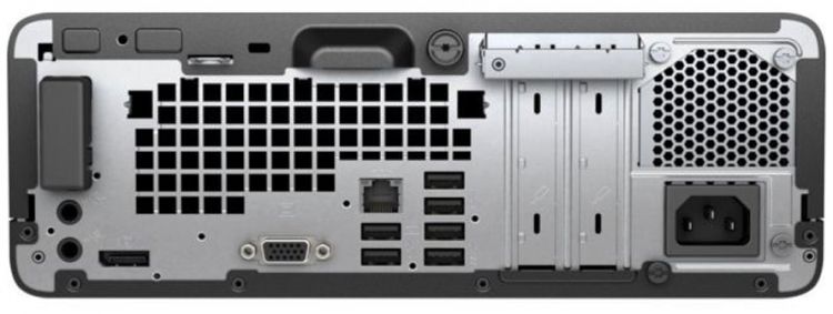 Персональный компьютер HP ProDesk 400 G5 SFF {i3-8100/8Gb/256Gb SSD/DVDRW/W10Pro/k+m+HP Display}  4CZ76EA 4CZ76EA