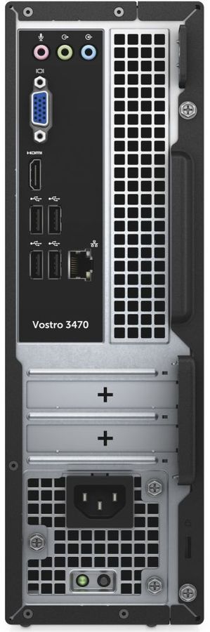 Компьютер Dell Technologies Vostro 3471 SFF Core i3-9100 (3,6GHz) 8GB (1x8GB) DDR4 256GB SSD Intel UHD 630 MCR W10 Pro1 year NBD 3471-2356 3471-2356