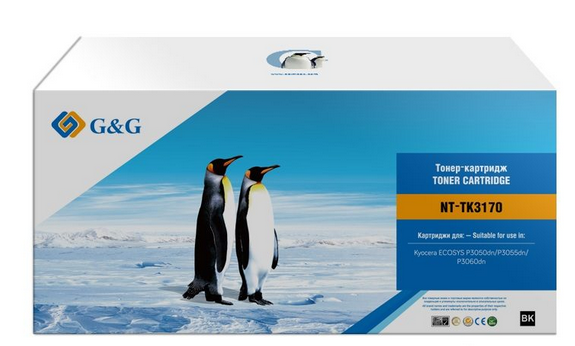 Тонер-картридж G&G для Kyocera P3050DN/3055DN/3060DN  (15500стр) NT-TK3170 NT-TK3170