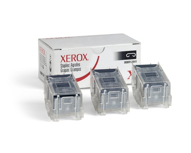 Скрепки Xerox WCP 52xx/56xx/4150/7xx/C2128/./3545/ 232/.../275 /Ph5500/5550/7760 /DC2xx/WC78xx/7970/XC56x/ C75 (3X5K) 008R12941 008R12941