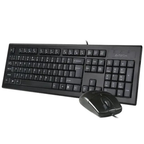 Клавиатура + мышь A4Tech KR-8520D клав:черный мышь:черный USB KR-8520D KR-8520D