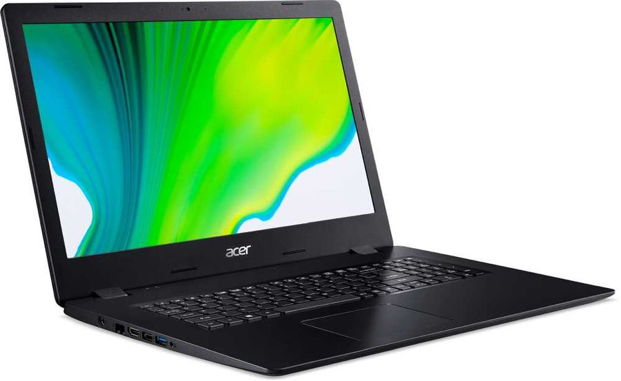 Ноутбук Acer Aspire 3 A317-52-56KE Core i5 1035G1/8Gb/SSD512Gb/UMA/17.3"/HD+ (1600x900)/Windows 10/black/WiFi/BT/Cam NX.HZWER.010 NX.HZWER.010