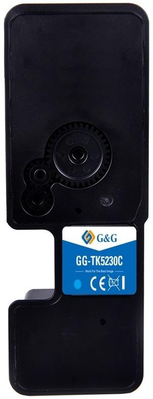 Тонер-картридж G&G голубой для Kyocera P5021cdn/P5021cdw/M5521cdn/M5521cdw (2200стр) GG-TK5230C GG-TK5230C #1