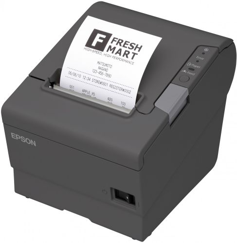 Чековый принтер Epson TM-T88V (041): USB+Serial, w/o PS, EDG C31CA85041 C31CA85041