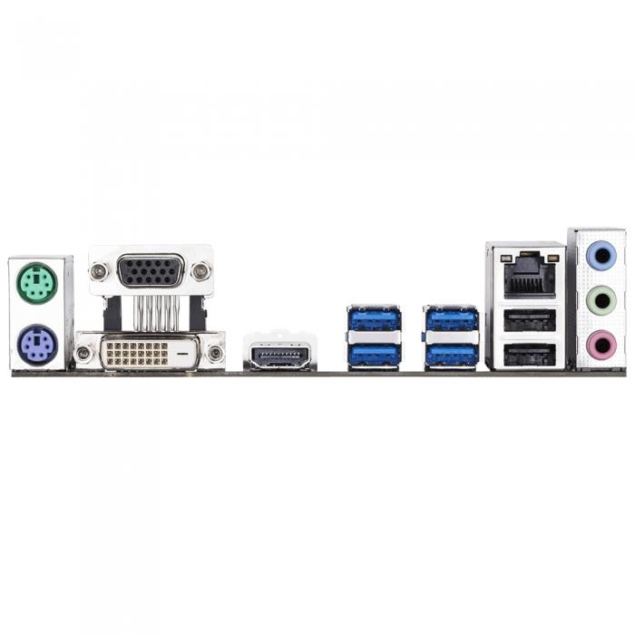 Материнская плата Gigabyte AM4 v1.1) RTL {2 x DDR4 DIMM SDRAM, GbE LAN, 1 x PCI, 2 x PCI-E x1,1 x PCI-E x16, 6 x USB 2.0, 6 x USB 3.1, VGA, DVI, HDMI} GA-A320M-S2H GA-A320M-S2H