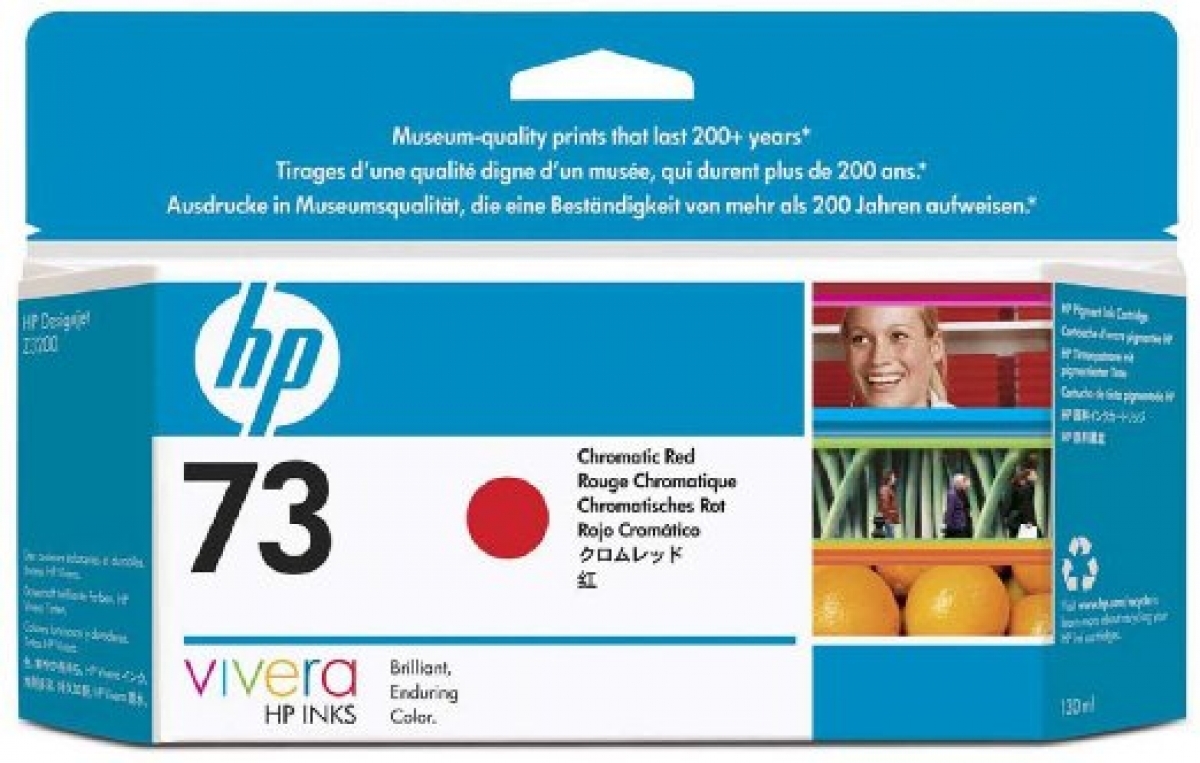 Картридж HP 73 Chromatic Red для Designjet Z3200 Photo Printers 130-ml CD951A CD951A