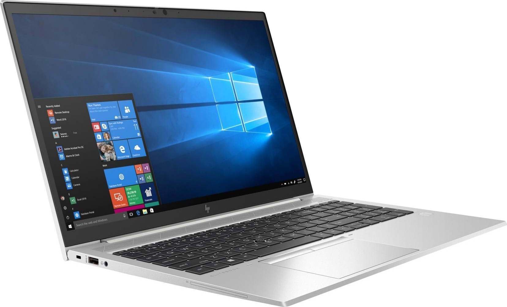 Ультрабук HP EliteBook 855 G7 AMD Ryzen 7 Pro 4750U 1.7GHz,15.6" FHD (1920x1080) IPS 400cd LP IR ALS AG,16Gb DDR4-3200MHz(1),512Gb SSD NVMe,Al Case,56Wh,FPS,Kbd Backlit,Numpad,1.7kg,Silver,3yw,Win10Pro 204H2EA 204H2EA