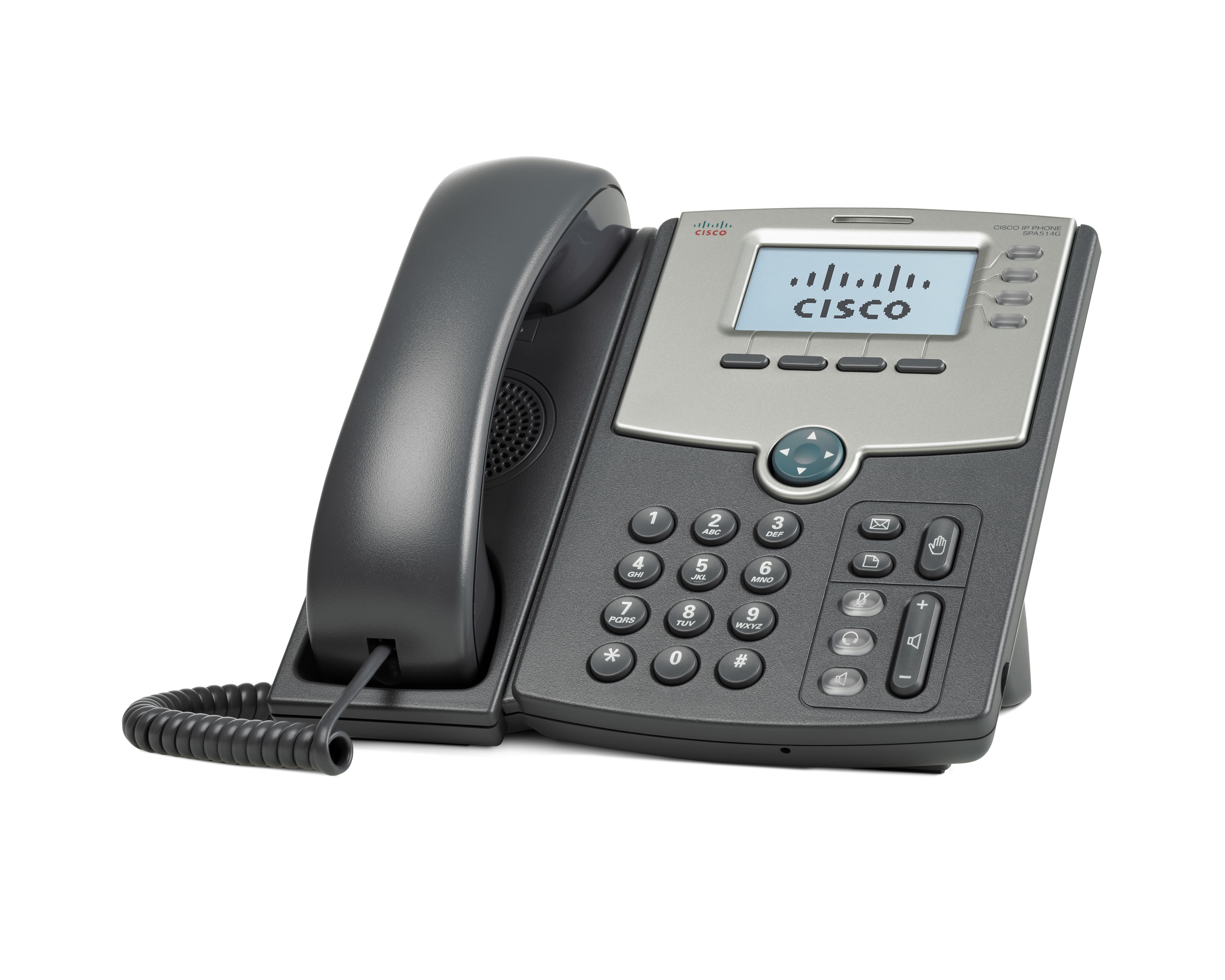Телефон Cisco SB SPA514G-XU 4 Line IP Phone with Display, PoE and Gigabit PC Port SPA514G-XU SPA514G-XU
