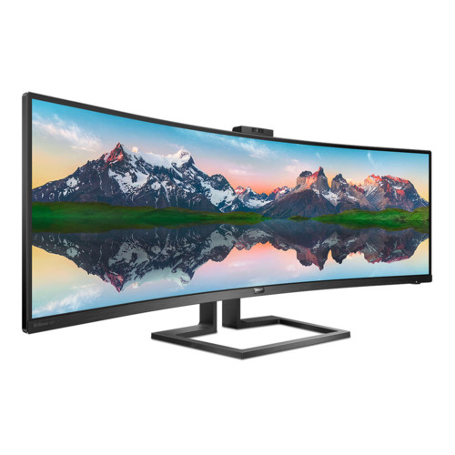 Монитор Philips 43" Black (VA, изогнутый, 3840x1200, 100Hz, HDR400, 4 ms, 178°/178°, 450 cd/m, 80M:1, +HDMI 2. 439P9H 439P9H
