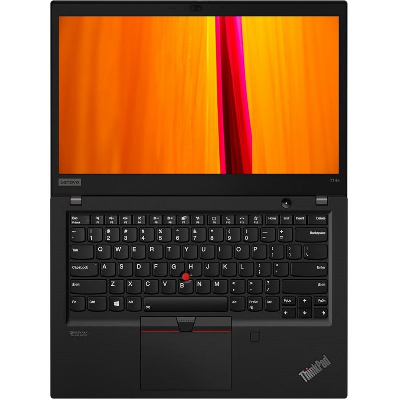 Ноутбук Lenovo ThinkPad T14s G1 T 14" FHD (1920x1080) IPS AG 400N, i7-10610U 1.8G, 16GB DDR4 3200, 512GB SSD M.2, Intel UHD, WiFi 6, BT, TPM2, FPR, IR Cam, 65W USB-C, 3cell 57Wh, Win 10 Pro, 3Y CI 20T0004RRT 20T0004RRT