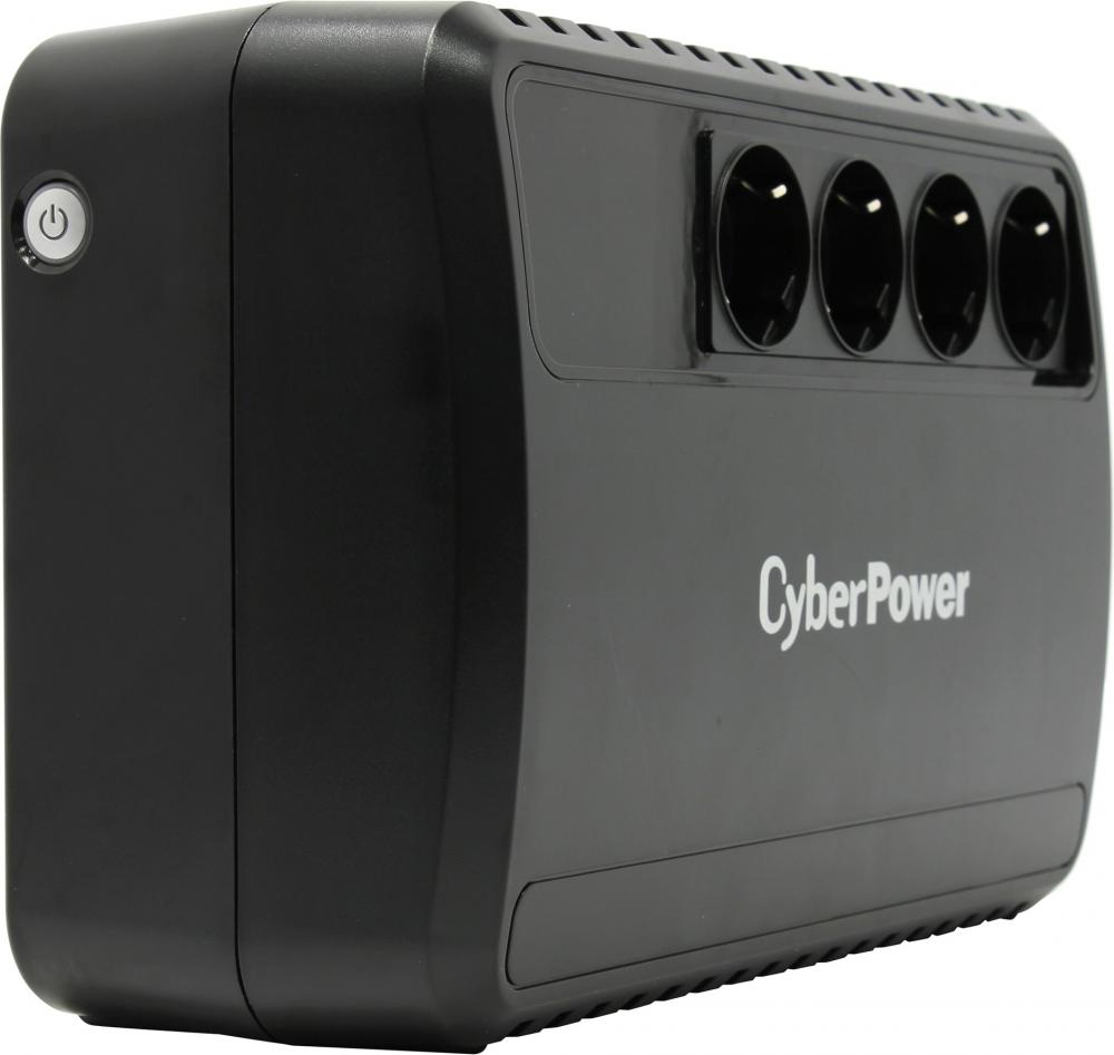 Источник бесперебойного питания CyberPower Line-Interactive, 850VA/425W, 4 Schuko розеток, Black BU850E BU850E