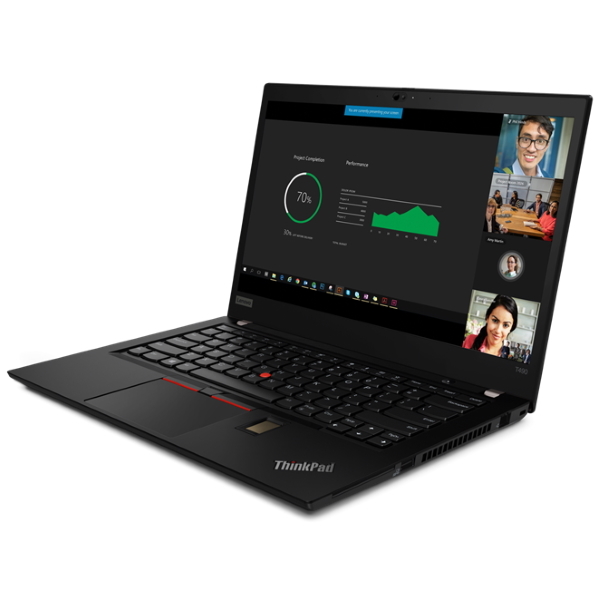 Ноутбук Lenovo ThinkPad T490 14.0WQHD_IPS_AG_500N I5-8265U_1.6G_4C/ 8GB_DDR4_2666 / 256GB_M.2_2280_NVME_TLC_OPAL/ INTEGRATED_GRAPHICS/ NO_DVD/ INTEL_9560_2X2AC+BT/ NO_WWAN/ IR&HD_CAMERA_W/MIC/ W10_PRO 20N2000BRT 20N2000BRT