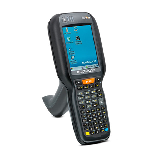 Терминал сбора данных DataLogic Falcon X3+ Pistol Grip, 802.11 a/b/g /n CCX v4, Bluetooth v2.1, 256 MB RAM/1GB Flash, QVGA, 52-Key Alpha Numeric, Standard Range Imager w Green Spot, Windows CE 6.0 945250056 945250056