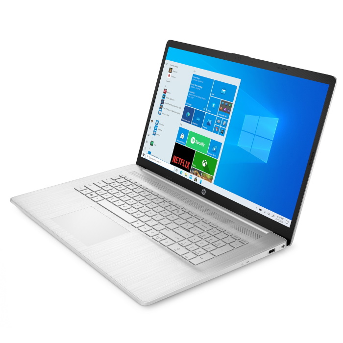 Ноутбук HP 17-cn0083ur 17.3"(1920x1080 IPS)/Intel Core i5 1135G7(2.4Ghz)/8192Mb/512PCISSDGb/noDVD/Int:Intel Iris Xe /Cam/WiFi/45WHr/war 1y/Natural silver/FreeDOS 4E1U2EA 4E1U2EA