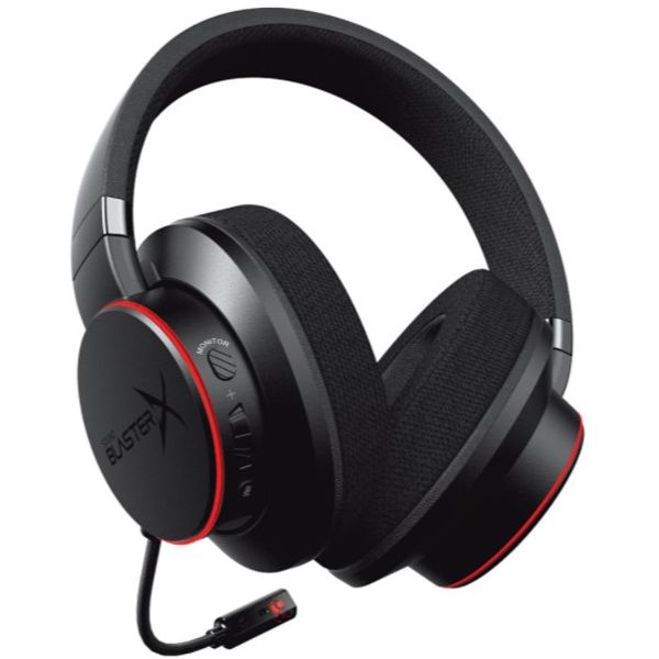 Наушники Creative с микрофоном Sound BlasterX H6 черный 1.5м мониторные оголовье 70GH039000000 70GH039000000