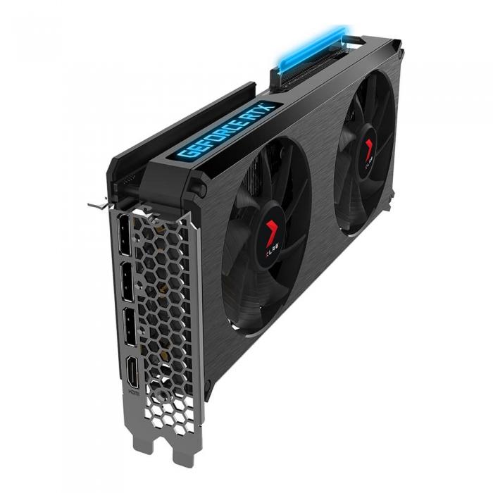 Видеокарта PNY  RTX™ 3060 Ti 8GB XLR8 Gaming REVEL EPIC-X RGB Dual Fan (LHR) VCG3060T8LDFXPPB VCG3060T8LDFXPPB