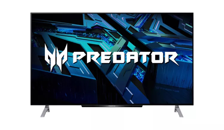 Монитор Acer 48" UM.SCXEE.001 регулировка по высоте (OLED, 3840x2160, 138Hz, 0.1ms, 178°/178°, 900 cd/m, 135 Predator CG48bmiiiipuzx Predator CG48bmiiiipuzx