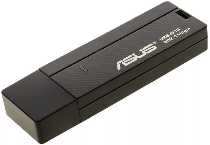 Адаптер Asus USB-N13_C1// WI-FI 802.11n, 300 Mbps USB Adapter ; 90-IG13002E02-0PA0- USB-N13 USB-N13