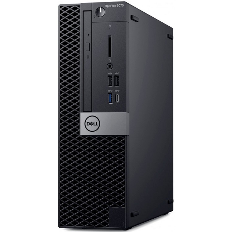 Компьютер Dell Technologies Optiplex 5070 SFF Core i7-9700 (3,0GHz) 8GB (1x8GB) DDR4 512GB SSD Intel UHD 630 W10 Pro TPM, MCR 3y NBD 5070-4821 5070-4821