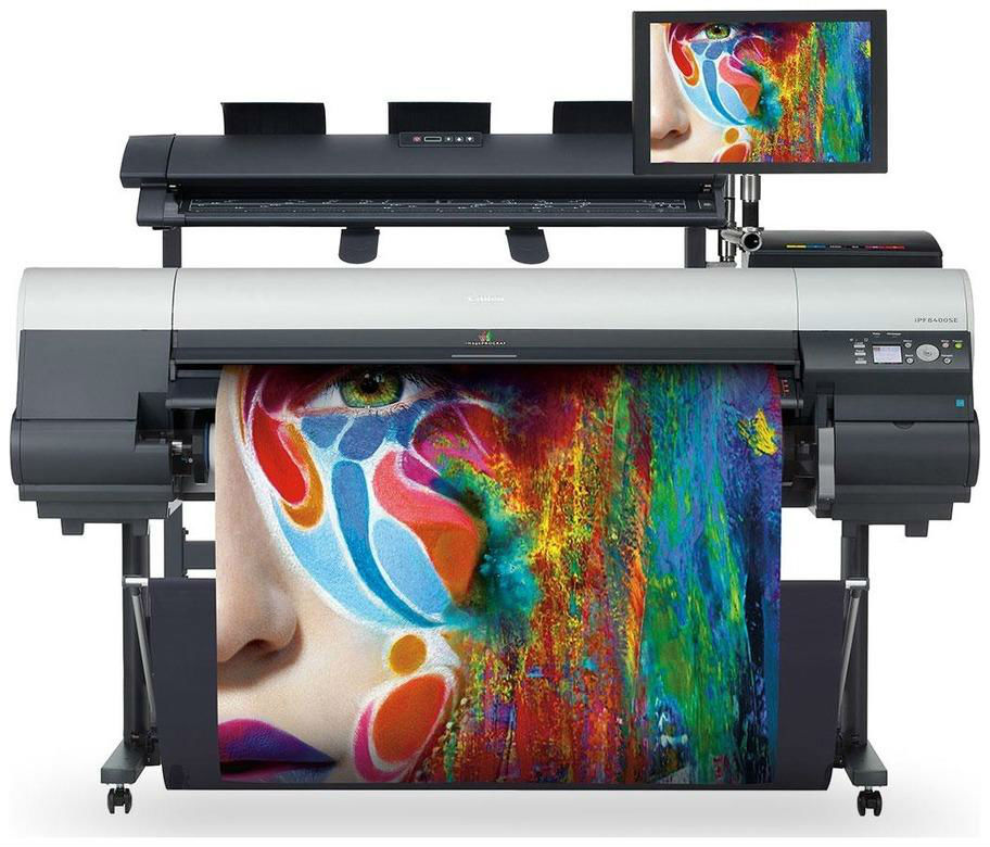 Принтер Canon iPF8400SE 44”, A0, 6 цветов, держатели рулона, стенд, USB 2.0, Ethernet 8572B003 8572B003