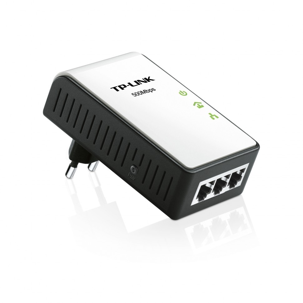 Адаптер TP-Link AV500, 500 Мбит/с Powerline, 3* Ethernet TL-PA4030 TL-PA4030