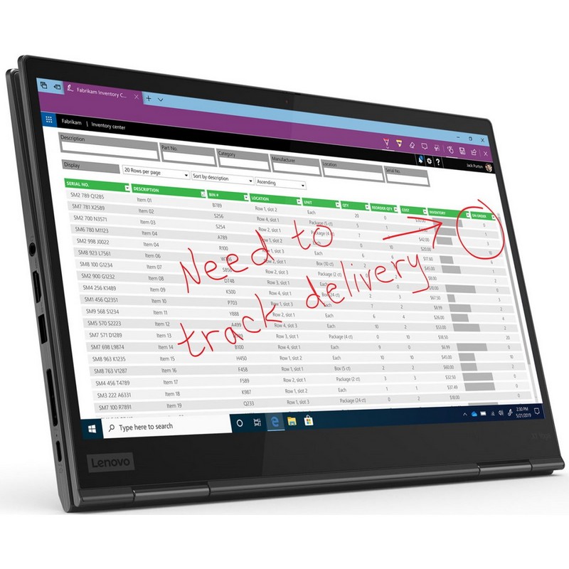 Ноутбук Lenovo X1 Yoga G5 T 14.0 FHD_AR/AS_400N_MT_N_72% /CORE_I5-10210U_1.6G_4C_MB /16GB(4X32GX32)_LP3_2133 /512GB_SSD_M.2_2280_NVME_TLC_OP / /INTEGRATED_GRAPHICS /NO_WIRELESS_WAN /FINGERPRINT_READER /IR&HD_CAMERA_W/MIC /BKLT_KB_GY_FPR_NFC_RUS / /4C 20UB0033RT #5