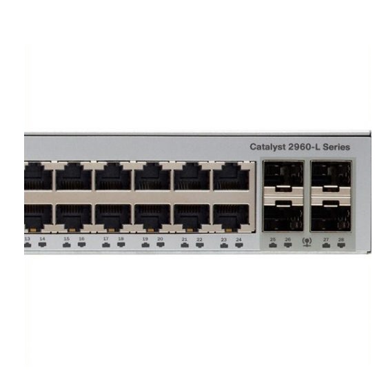 Коммутатор Cisco Catalyst 2960L 16 port GigE, 2 x 1G SFP, LAN Lite WS-C2960L-16TS-LL WS-C2960L-16TS-LL