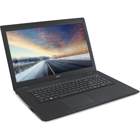 Ноутбук Acer TravelMate TMP278-M-39EF, 17.3", Intel Core i3 6006U 2.0ГГц, 4Гб, 500Гб, Intel HD Graphics 520, DVD-RW, Linux, NX.VBPER.012, черный TMP278-M-39EF