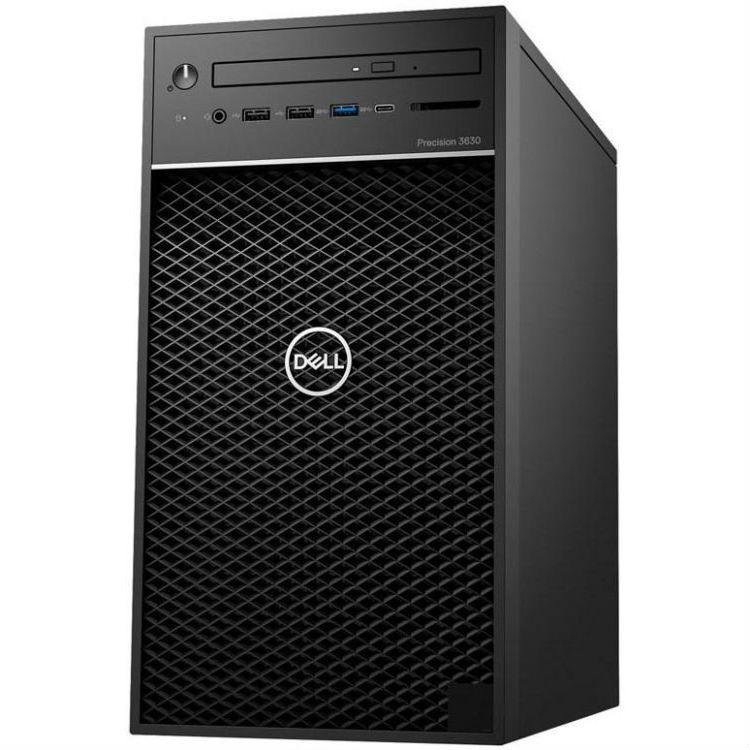 Персональный компьютер Dell Precision 3630 MT Xeon E 2146G/16Gb/SSD512Gb/UHDG P630/DVDRW/CR/W10Pro64/черный 3630-5611 3630-5611