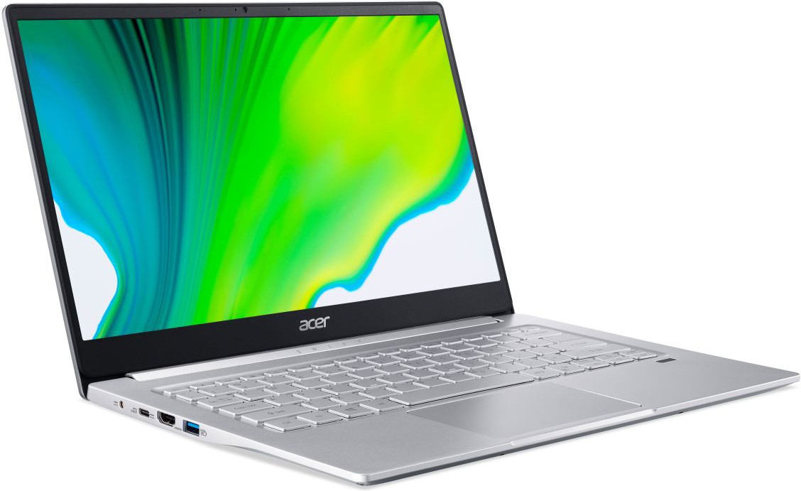 Ультрабук Acer Swift 3 SF314-42-R4RZ Ryzen 5 4500U/8Gb/SSD256Gb/AMD Radeon/14"/IPS/FHD (1920x1080)/Windows 10/silver/WiFi/BT/Cam NX.HSEER.00K NX.HSEER.00K