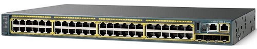 Коммутатор Cisco 48 GigE PoE 740W, 4 x SFP LAN Base WS-C2960S-48FPS-L WS-C2960S-48FPS-L