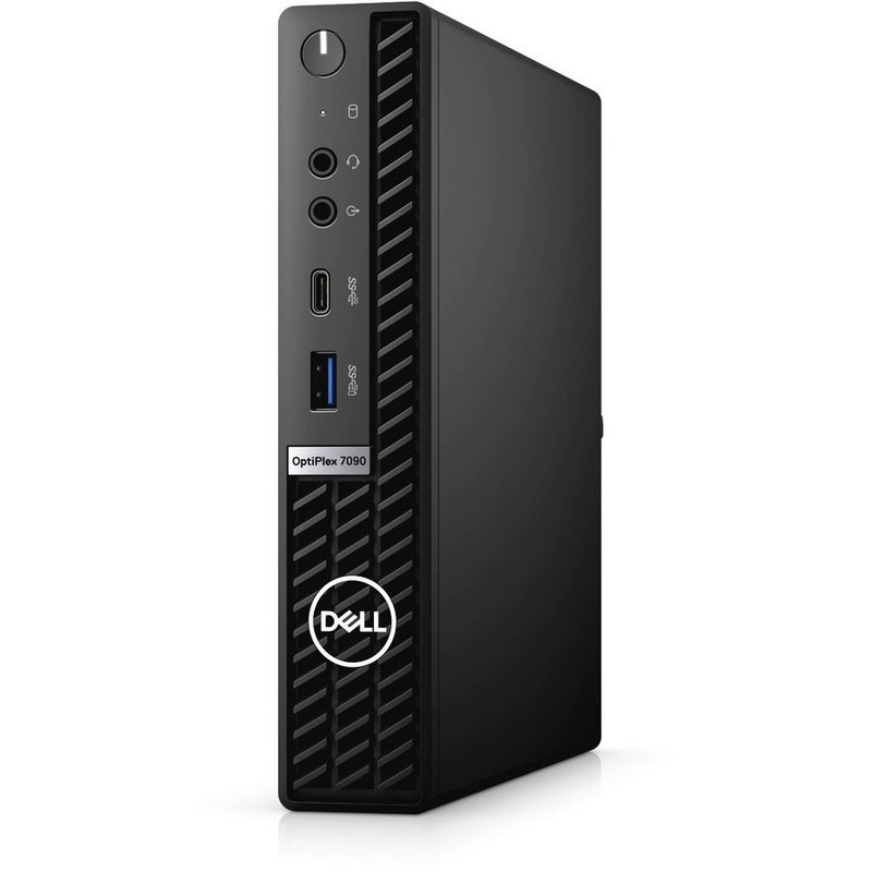 Персональный компьютер Dell Optiplex 7090 Micro Core i7-10700 (2,9GHz)16GB (1x16GB) DDR4 512GB SSD Intel UHD 630 TPM, HDMI 2.0 W10 Pro 3y ProS+NBD 7090-3329 7090-3329