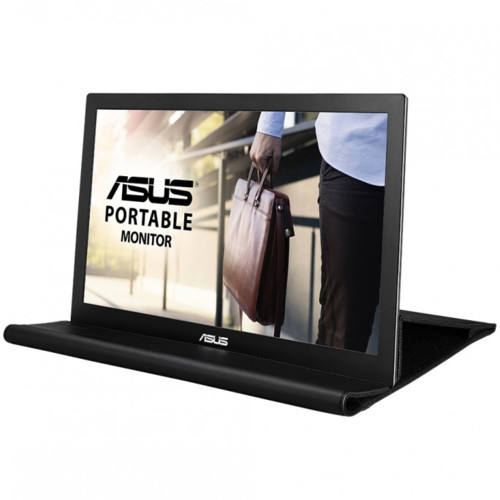 Монитор ASUS 16" MB168B Black (IPS, WLED, Wide, 1366х768 11ms, 90°/65°, 200 cd/m, 500:1, +USB, ) 90LM00I0-B01170 90LM00I0-B01170