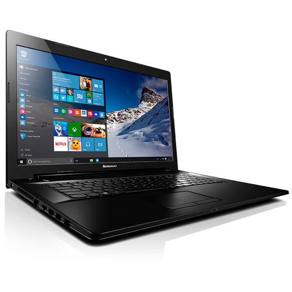 Ноутбук Lenovo IdeaPad G70-80 (80FF00KXRK) G70-80, 17.3" (1600x900), 3215U, 4GB, 500GB, Integrated, WiFi, BT, WebCam, 4 cell, Win 10, Black 80FF00KXRK