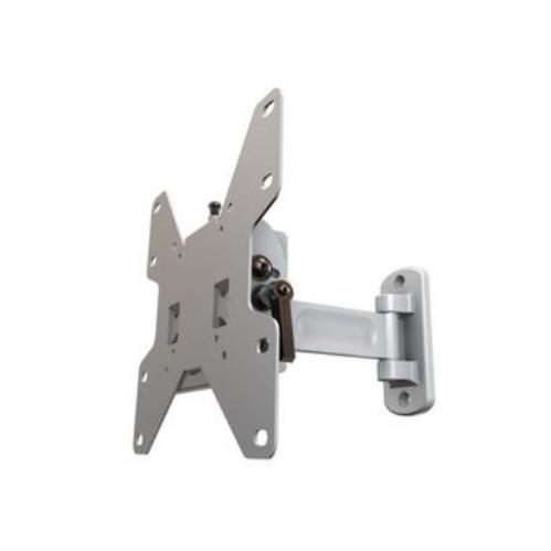 Крепление Wize Pro P37-W универсальное наклонно-поворотное настенное для 13"-37"+ дисплеев, наклон +15/-5°, поворот 180°, вращение +5/-5°, VESA 75x75, 100x100, 200x100, 200x200 мм, расстояние от стены 7-20 см, до 36 кг, белый P37-W P37-W