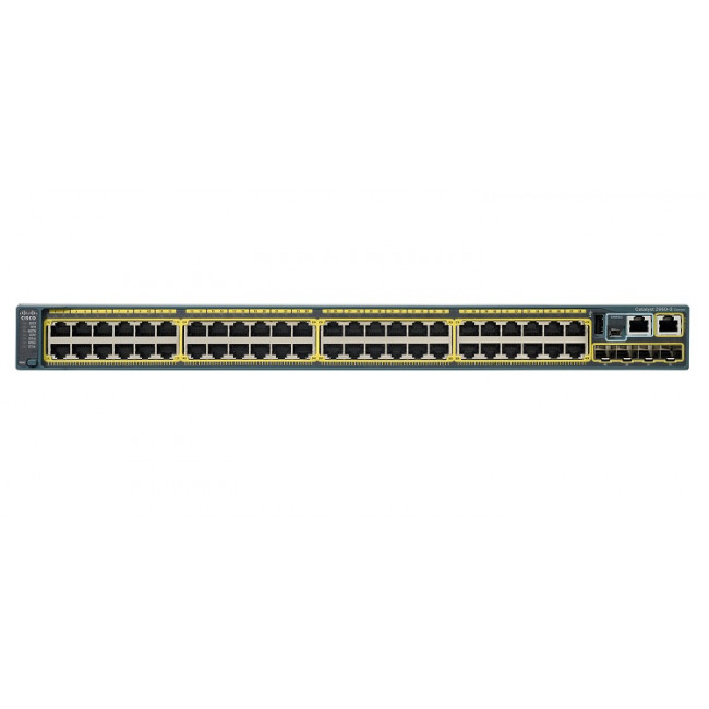 Коммутатор Cisco 48 GigE PoE 740W, 4 x SFP LAN Base WS-C2960S-48FPS-L WS-C2960S-48FPS-L