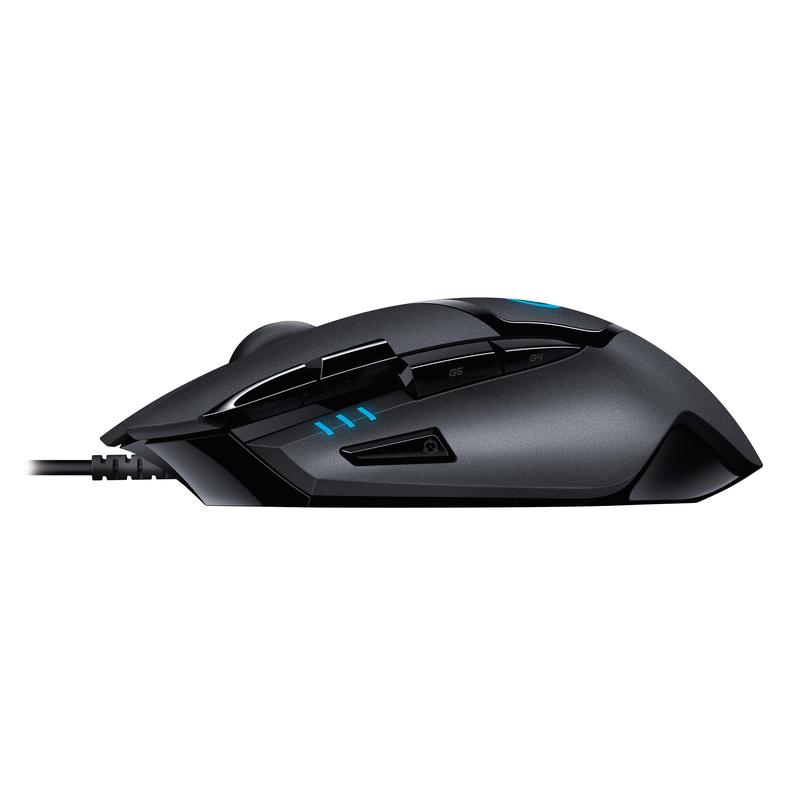 Мышь Logitech G402 Hyperion Fury" 7кн.+скр., черный (USB) 910-004067 910-004067 #4