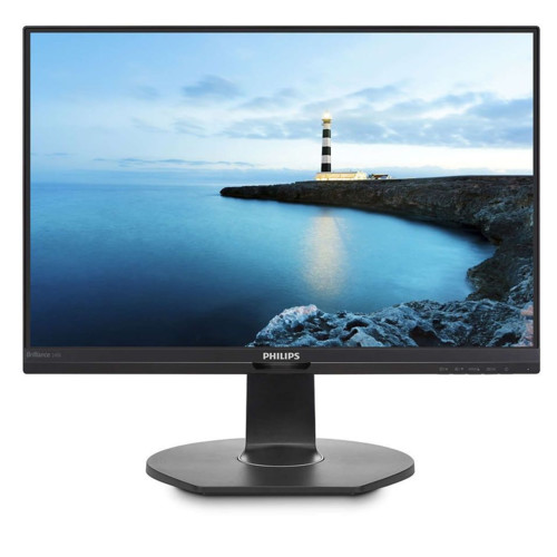 Монитор Philips 24" (00/01) черный IPS LED 16:9 M/M матовая HAS Pivot 250cd 1920x1080 D-Sub FHD USB 5.95кг 241B7QUPEB 241B7QUPEB