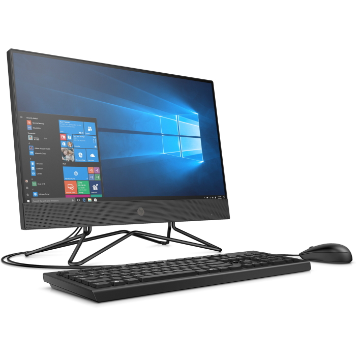 Моноблок HP 200 G4 All-in-One NT 21,5"(1920 x 1080) Core i3-10110U,8GB,1TB,DVD-WR,usb kbd&mouse,Realtek RTL8821CE AC 1x1 BT,RTF Card,Iron Gray,5MP WebCam,Win10Pro(64-bit),1-1-1 Wty 9US65EA 9US65EA