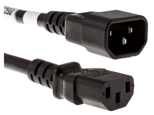 Кабель Cisco Cabinet Jumper Power Cord, 250 VAC 10A, C14-C13 Connectors CAB-C13-CBN CAB-C13-CBN