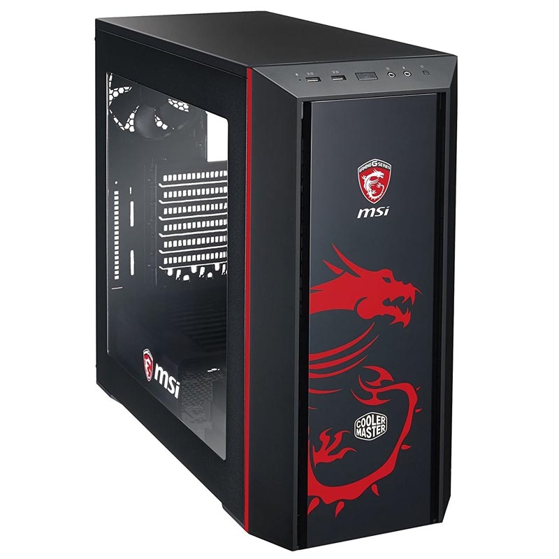 Корпус Cooler Master Master Box 5_ MSI Edition,DarkMirror MCX-B5S2-KWNN-03-MI MCX-B5S2-KWNN-03-MI