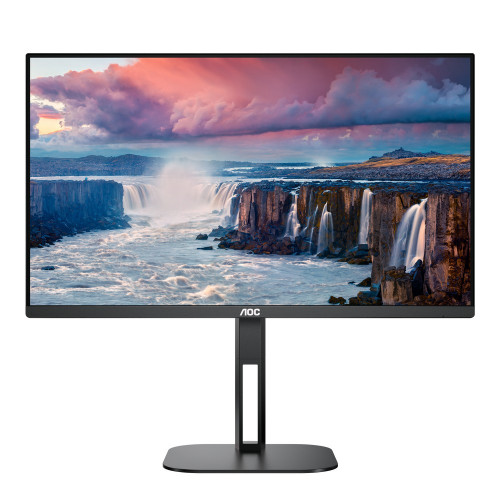 Монитор AOC 27" Black с поворотом экрана IPS 2560x1440 75Hz 4ms 178/178 300cd 20M:1 HDMI2.0 DisplayPort1.4 4xUSB3.2 USB-C3.2(65W) 2x3W Q27V5C Q27V5C #7