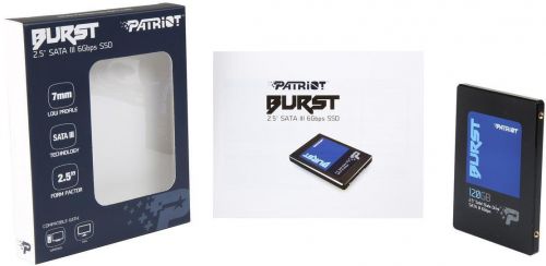 Твердотельный накопитель Patriot Burst SSD 120Гб, 2.5", SATA III PBU120GS25SSDR PBU120GS25SSDR #1