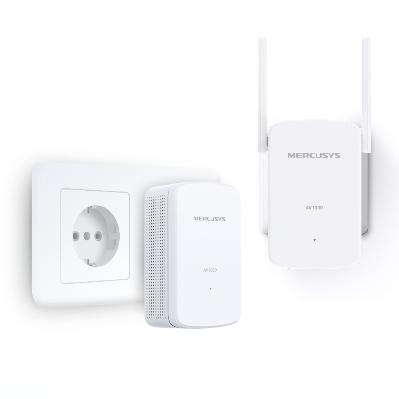 Сетевой адаптер TP-Link MP510 KIT AV1000 Powerline kit with 300Mbps Wi-Fi, plug and play, up to 300 meters over an existing electrical circuit, the kit includes a MP510 and a MP500 MP510 KIT MP510 KIT